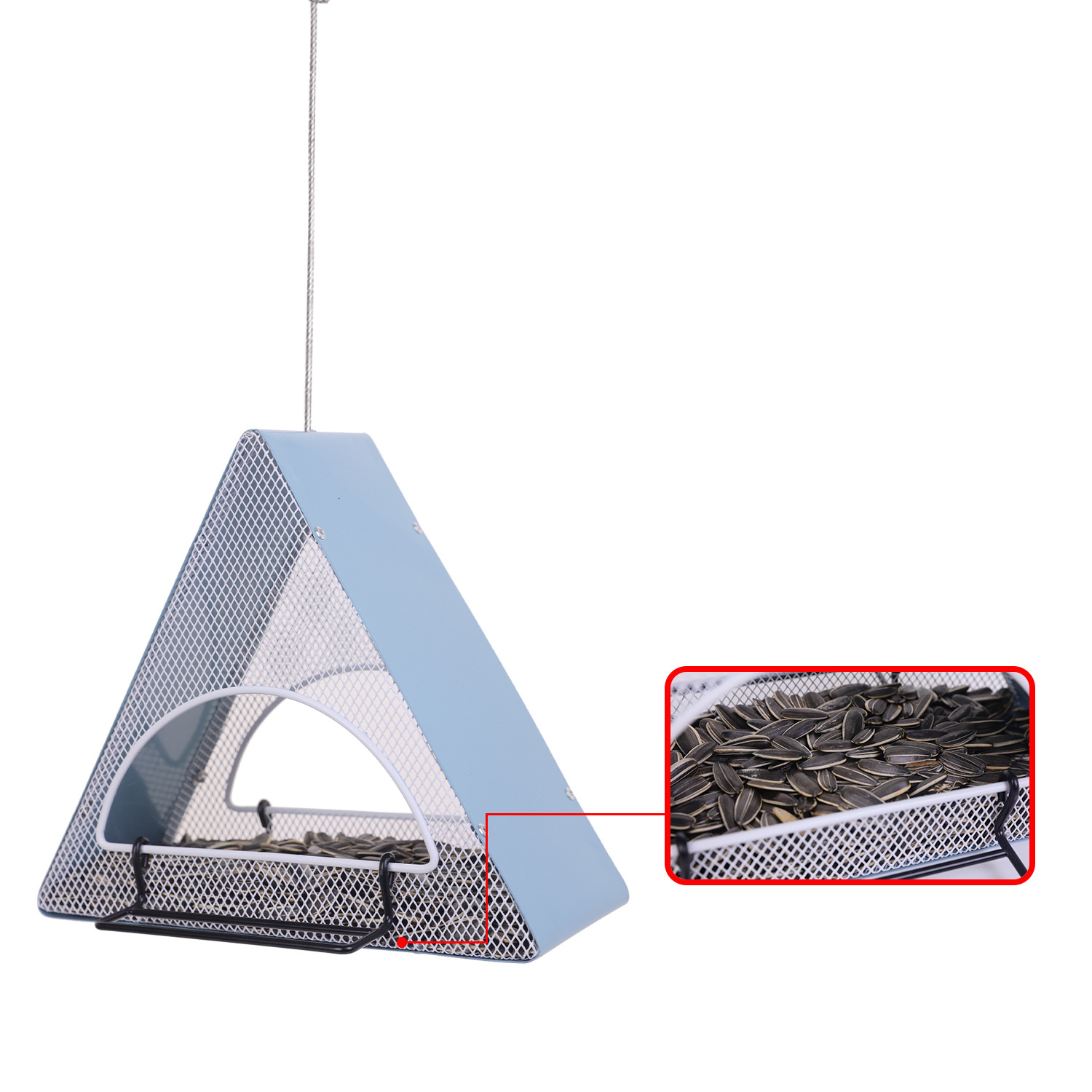 Unique Triangle-Shaped Outdoor Bird Feeder.jpg