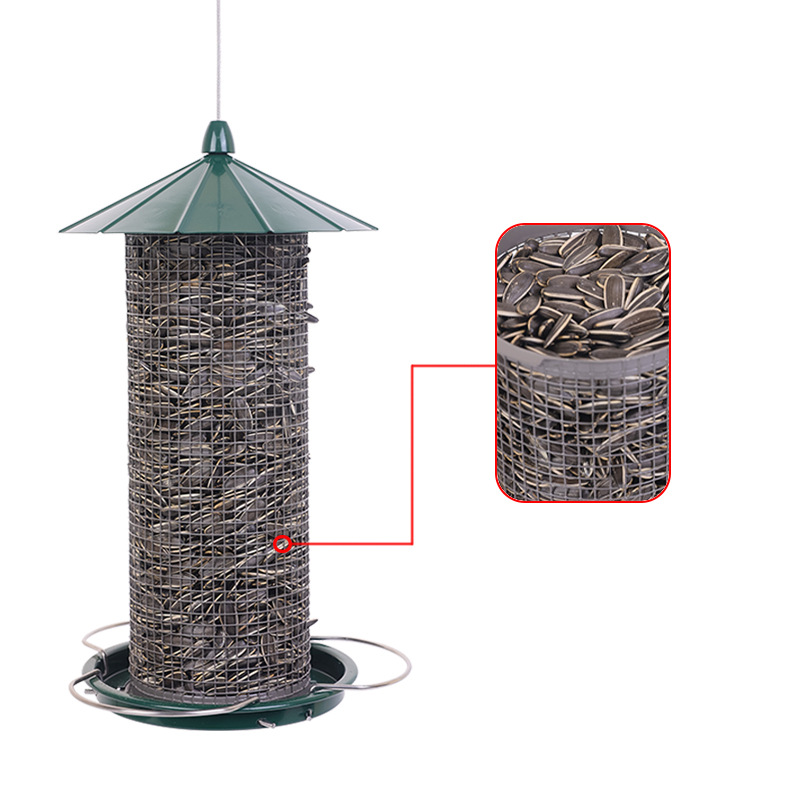 Outdoor Tube Bird Feeder with Protective Roof and Seed Tray.jpg